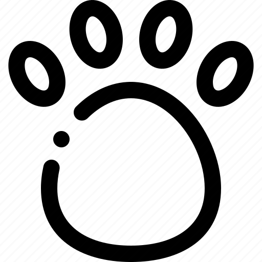 Cat, pet, dog, footprint, puppy, animal icon - Download on Iconfinder
