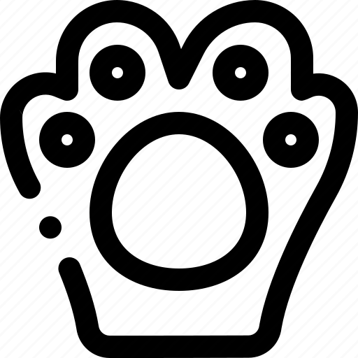 Footprint, cat, pet, dog, puppy, animal icon - Download on Iconfinder