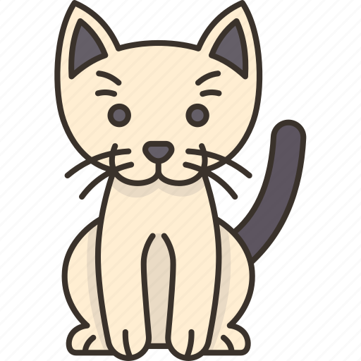 Cat, feline, pet, domestic, cute icon - Download on Iconfinder
