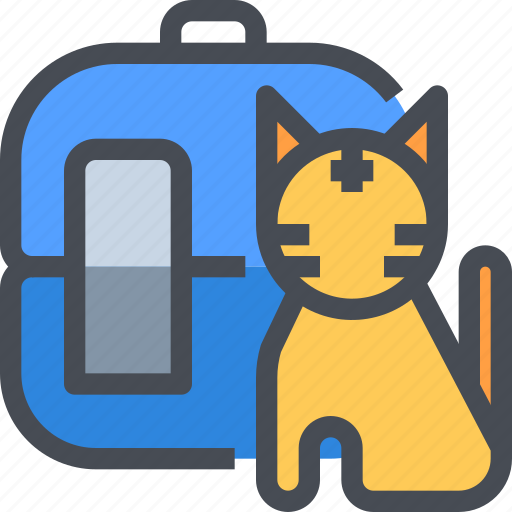 Animal, cat, house, pet, transportation icon - Download on Iconfinder