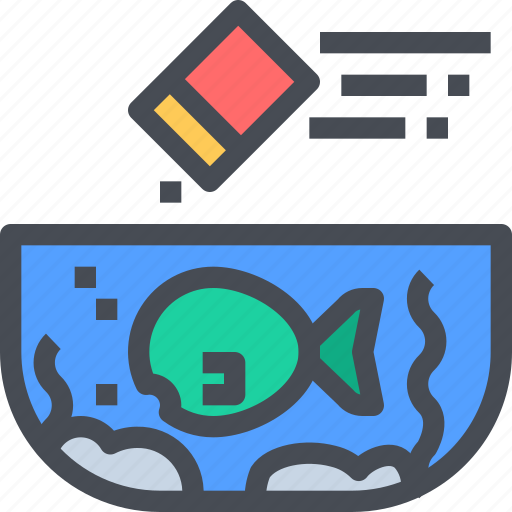 Feed, fish, food, water icon - Download on Iconfinder