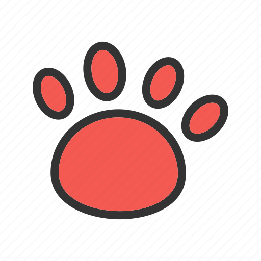 Animal, cat, cute, dog, paw, pet, walk icon - Download on Iconfinder