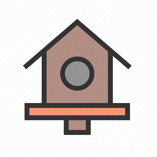 Bird, birdhouse, birds, house, spring, tree, wood icon - Download on Iconfinder