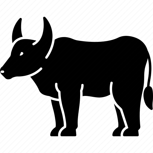 Aggressive, agriculture, bull, cattle, farming, ox, oxen icon - Download on Iconfinder