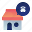 animal, building, house, pet, store 
