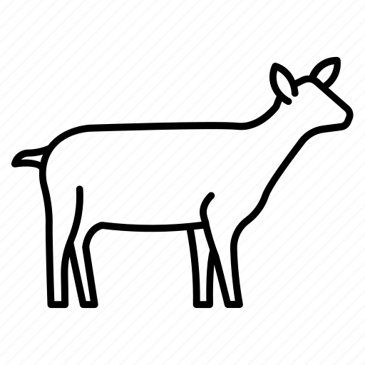 Goat, pet, mammal, domestic, she goat, male goat icon - Download on Iconfinder