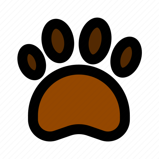 Dog, footprint, pet, animal icon - Download on Iconfinder