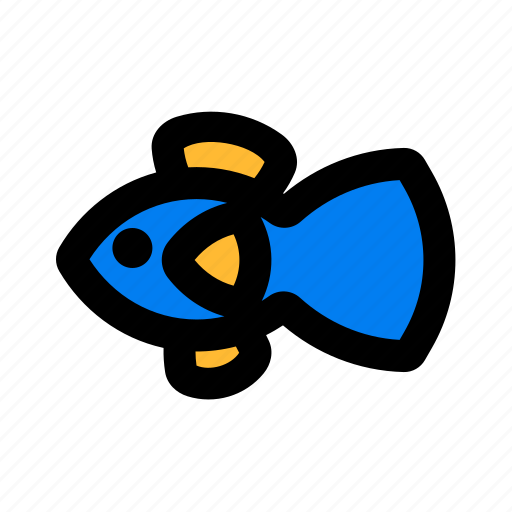 Fish, fin, pet, animal icon - Download on Iconfinder
