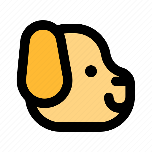 Puppy, face, pet, animal icon - Download on Iconfinder