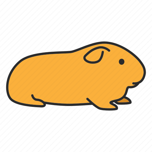Animal, cavy, domestic, guinea, pet, pig, rodent icon - Download on Iconfinder