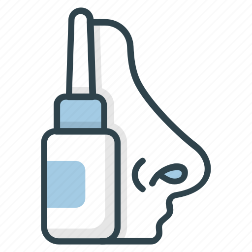 Nasal, spray, medical, medicine, nose, treatment, health icon - Download on Iconfinder