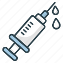 syringe, filled, medicine, medical, treatment, needle, dieases, vaccine, hospital
