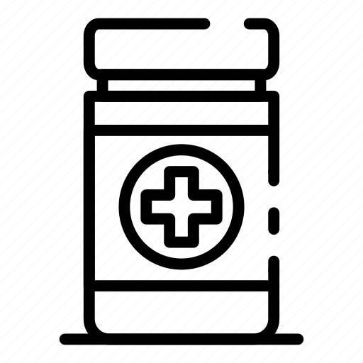 Addiction, antibiotic, bottle, medicine, pills, plastic, prescription icon - Download on Iconfinder