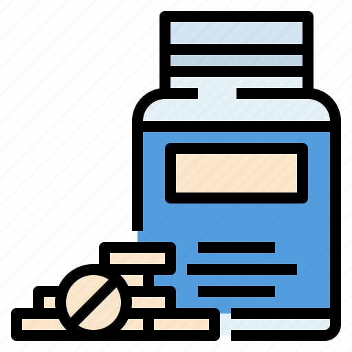 Aspirin, bottle, drugs, medicine, pharmacy icon - Download on Iconfinder