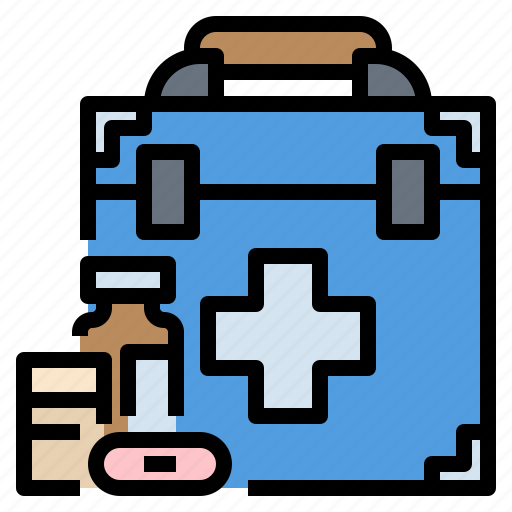 Aid, emergency, first, hospital, kit, medical, pharmacy icon - Download on Iconfinder