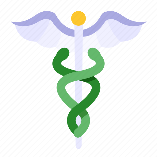 Caduceus, symbol, health, hospital, pharmacy icon - Download on Iconfinder