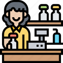 drugstore, pharmacy, medicine, counter, retail