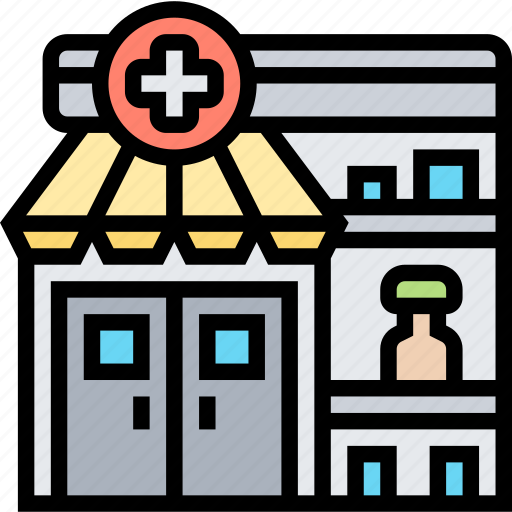 Pharmacy, drugstore, medicine, retail, pharmaceutical icon - Download on Iconfinder