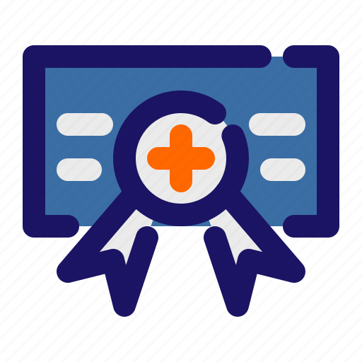 Medical, certificate, license, pharmacy icon - Download on Iconfinder