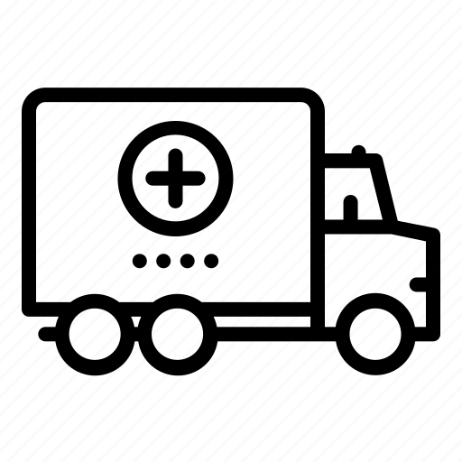 Delivery, illness, medicine, pharmacy, truck icon - Download on Iconfinder