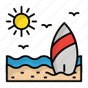 surfboard, funboard, sailboard, water olympics, water game, philippines