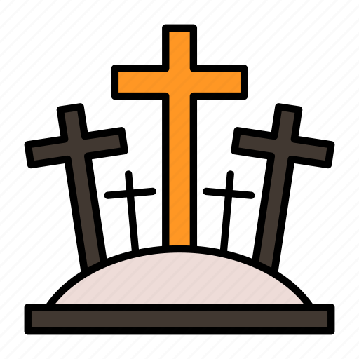 Christain graveyard, gravestone, tombstone, graveyard cross, rip, philippines icon - Download on Iconfinder