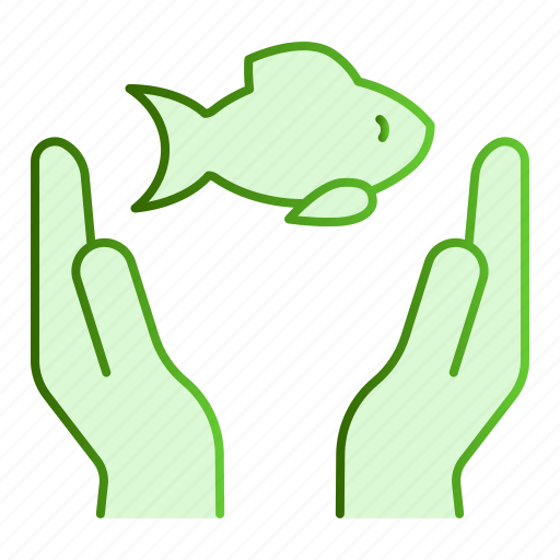 Fish, hand, fishery, human, seafood, combination, composition icon - Download on Iconfinder