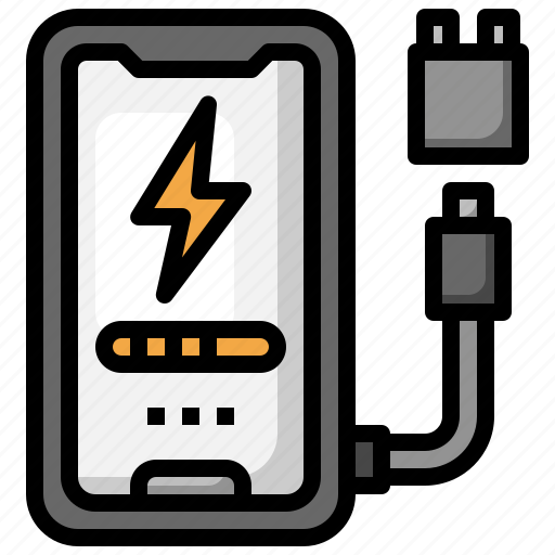 Charging, battery, electronics, plug, smartphone icon - Download on Iconfinder