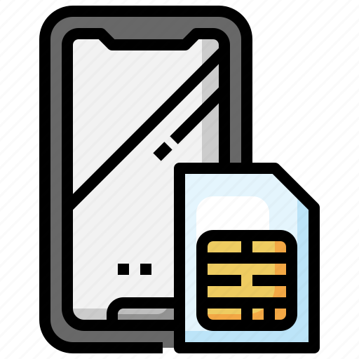 Sim, card, smartphone, electronics, communications, technology icon - Download on Iconfinder