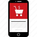 cart, mobile, phone, shop, shopping, wireframes