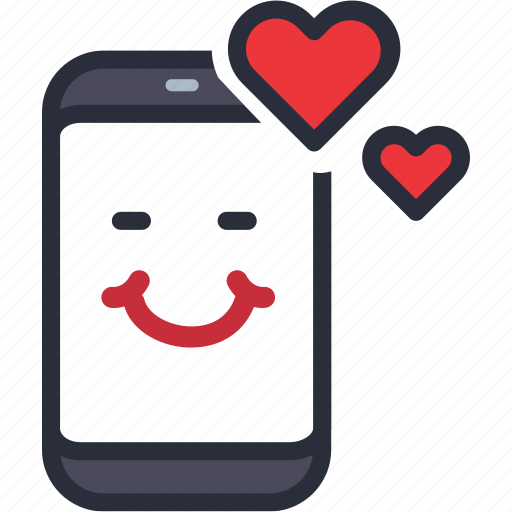 Like, emotion phone content, private, comment, love, heart icon - Download on Iconfinder