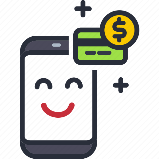 Phone, earnings, money, withdrawal, transfer, dollar, payment icon - Download on Iconfinder