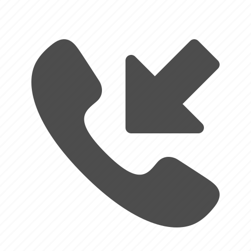 Arrow, call, handle, handset, phone, phone call, telephone icon - Download on Iconfinder