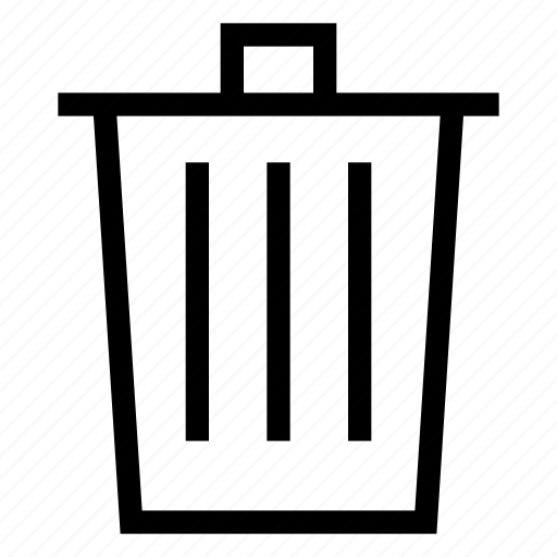 Delete, bin, garbage, remove, trash, trash bin icon - Download on Iconfinder