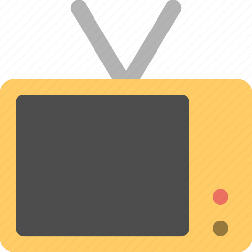 Display, monitor, old, screen, television, tv icon - Download on Iconfinder