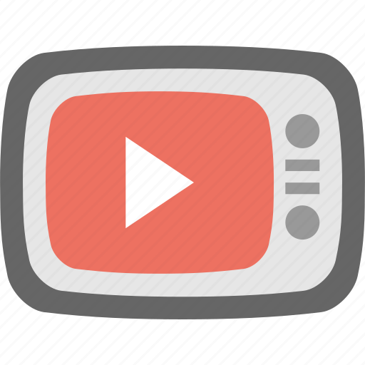 Play, player, television, tv, video, youtube icon - Download on Iconfinder