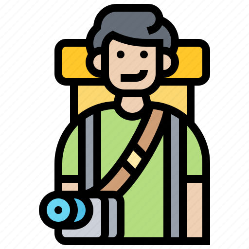 Adventure, backpacker, camera, photographer, travel icon - Download on Iconfinder