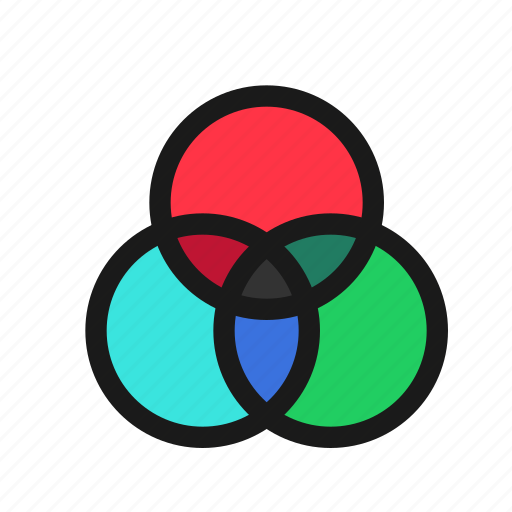 Color, filter, hue, saturation, brightness, auto, hdr icon - Download on Iconfinder