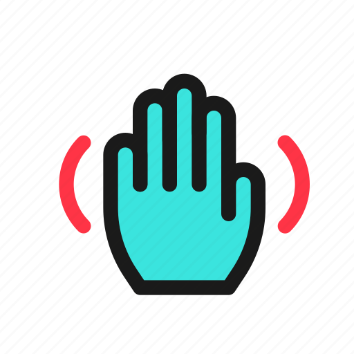 Stabilization, hand, gesture, motion, recognition, sensor, capture icon - Download on Iconfinder
