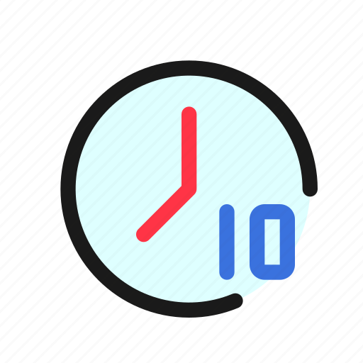 Timer, countdown, ten, second, camera, photography, self icon - Download on Iconfinder