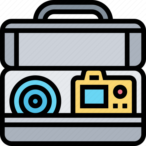 Bag, camera, baggage, travel, storage icon - Download on Iconfinder
