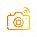camera, wifi, signal, photography, connection