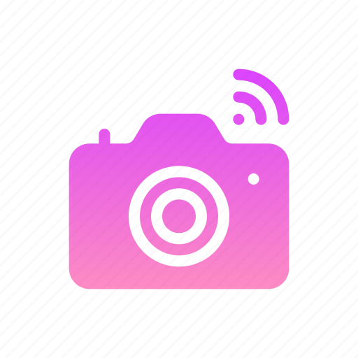 Camera, wifi, signal, photography, connection icon - Download on Iconfinder