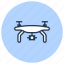 camera, drone, photo, quadrocopter
