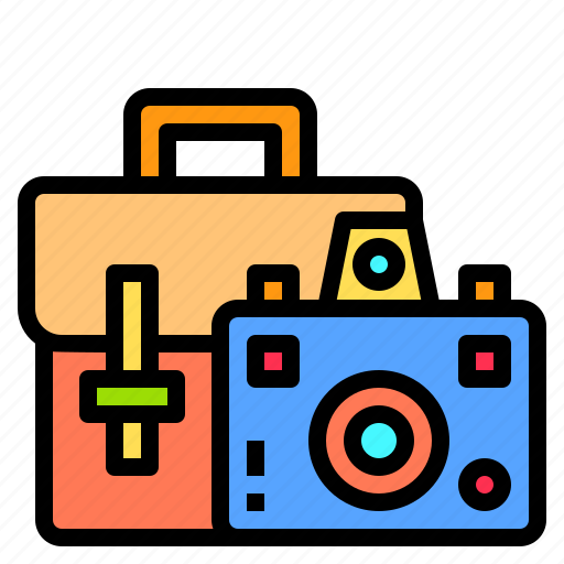 Bag, camera, creative, food, photography, production, professional icon - Download on Iconfinder