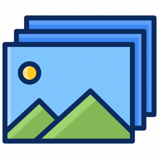 Files, images, interface, multiple, photo, photography, pictures icon - Download on Iconfinder
