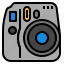 camera, polaroid 