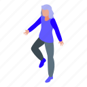 physical, therapist, indoor, walking, isometric