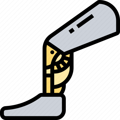 Prosthetic, leg, disability, rehabilitation, care icon - Download on Iconfinder