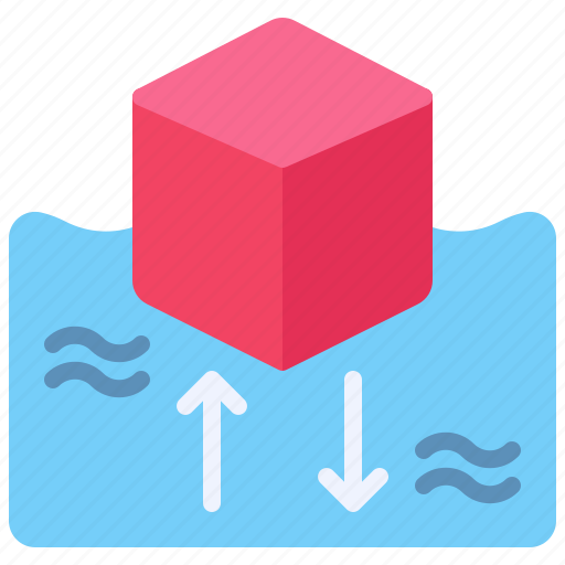 Archimedes principle, education, physics, science icon - Download on Iconfinder